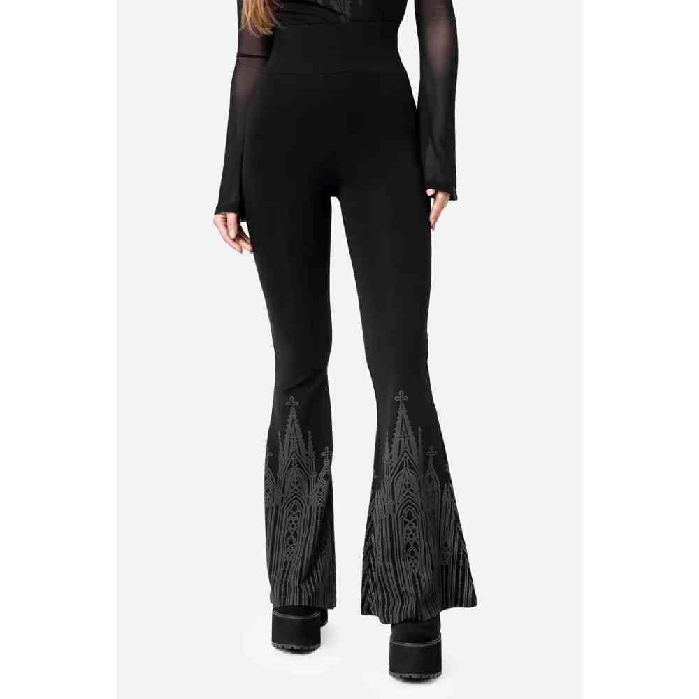 Restyle - Ascension Bell bottom broek - Zwart